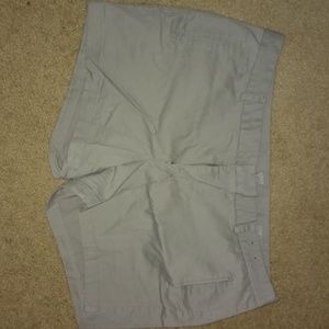 Gray Chino Shorts